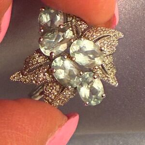 Vintage Ring (real aquamarine)